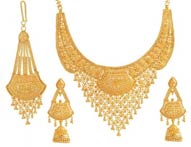 Necklace Earring Sets >  22K Necklace Set ( Big ) > 