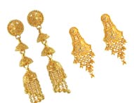 Gold Earrings >  22K Gold Earrings > 