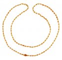 22Kt Gold Tulsi Mala - Click here to buy online - 518 only..