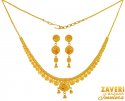 22 Kt Gold Light weight Necklace - Click here to buy online - 1,766 only..