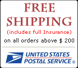 Free - Shipping , Handling and Insurance
