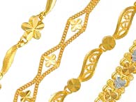 Gold Bracelets >  22K Ladies Bracelets > 