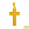 Click here to View - 22Kt Gold Fancy Cross Pendant 