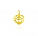 22K Gold Anchor Pendant - Click here to buy online - 329 only..