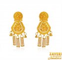 22k gold Filigree Earring - Click here to buy online - 2,320 only..