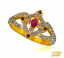 22 kt Gold stone ring - Click here to buy online - 327 only..