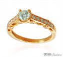 18 K Gold Certified Diamond Ring - Click here to buy online - 4,653 only..