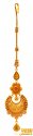 Click here to View - 22Kt Gold Antique Maang Tikka 