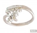 18K Floral White Gold Ring - Click here to buy online - 1,954 only..