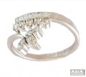 18K Floral White Gold Ring - Click here to buy online - 2,084 only..