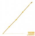 Click here to View - Fancy Machine Cut Bracelet 22k  
