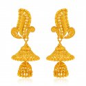 Click here to View - 22kt Gold Fancy Chandelier Earrings 