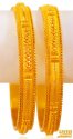 22k Gold Bangles(set of 2) - Click here to buy online - 7,479 only..