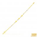 Click here to View - 22Kt Gold Two Tone Bracelet(Ladies) 