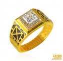 22Kt Signity Men's Ring - Click here to buy online - 802 only..