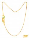 Fancy Moggopu chain (22k Gold) - Click here to buy online - 3,944 only..