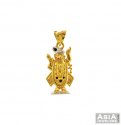 22K Gold Krishna Pendant - Click here to buy online - 466 only..
