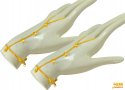 Ghungroo Drops Chain Panja (2 pcs) - Click here to buy online - 1,751 only..