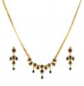 Click here to View - Small Diamond Set With Emerald  