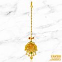 22Kt Gold Antique Maang Tikka - Click here to buy online - 924 only..