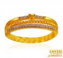 Click here to View - 22K Gold CZ Ladies Ring 