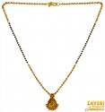 22K Gold Antique Mangalsutra  - Click here to buy online - 1,313 only..