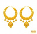 22 KT Gold Bali (Earrings) - Click here to buy online - 2,086 only..