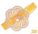 22 Kt Precious Stone Bangle - Click here to buy online - 3,427 only..