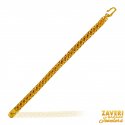 22kt Gold Mens  Bracelet  - Click here to buy online - 4,198 only..