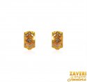 Click here to View - 22kt Gold Three Tone Earrings 