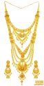 22Karat Gold Rani Haar Set - Click here to buy online - 15,720 only..