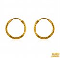 Click here to View - 22 kt  Gold Hoop Earrings  