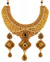 Antique 22K Gold Bridal Set - Click here to buy online - 17,843 only..