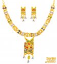 22 Kt Fancy Antique Gold Set - Click here to buy online - 5,833 only..