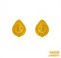 22 kt Fancy Gold Filigree Tops  - Click here to buy online - 478 only..