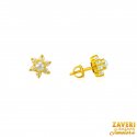 22Kt Gold and Pearls Earrings - Click here to buy online - 672 only..