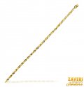 22K Gold Filigree Bracelet - Click here to buy online - 728 only..