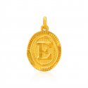 22K Gold Pendant (E) - Click here to buy online - 366 only..