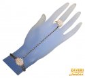 Click here to View - 22Kt Gold Black Beads Panja ( 1 Pc) 