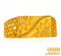 22KT Gold Mens Fancy Ring - Click here to buy online - 657 only..