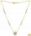 22K Gold  Mangalsutra Chain - Click here to buy online - 659 only..