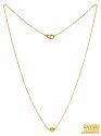 22 Karat Gold Chain for Girls - Click here to buy online - 378 only..