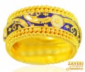 22Kt Gold Meenakari Band - Click here to buy online - 761 only..