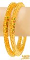 Click here to View - 22Kt Gold Fancy Kadas (2 pc) 