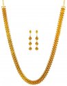 22K Gold Ginni Necklace Set - Click here to buy online - 4,293 only..