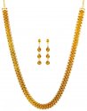 Click here to View - 22K Gold Ginni Necklace Set 