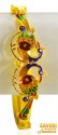 Click here to View - 22KT Gold Meenakari Kada (1 Pc) 