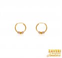 22Karat Gold Two Tone Hoops  - Click here to buy online - 332 only..