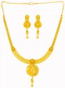 Click here to View - 22 Karat Gold Necklace Set 