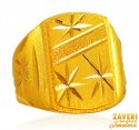 22 Karatt Gold Mens Ring - Click here to buy online - 1,604 only..